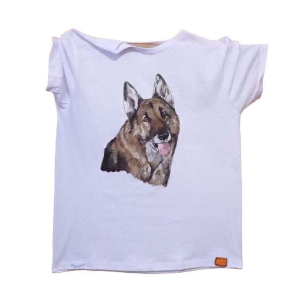 Polera personalizada, pedido de Santa Cruz