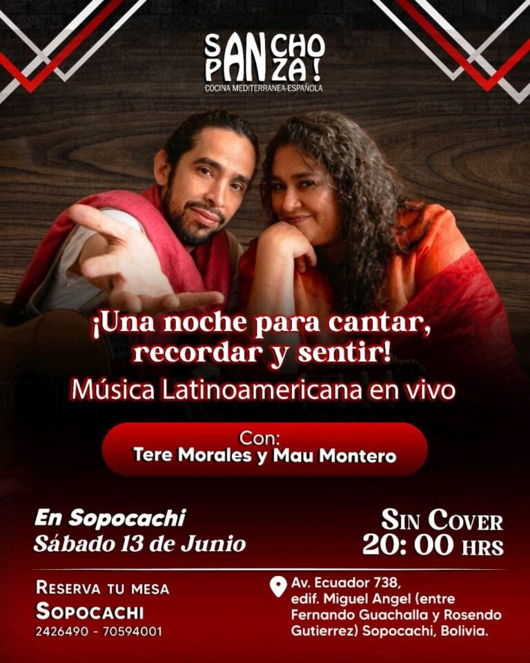 Música latinoamericana en vivo: Mau Montero y Tere Morales invitan a una noche para cantar, recordar y sentir